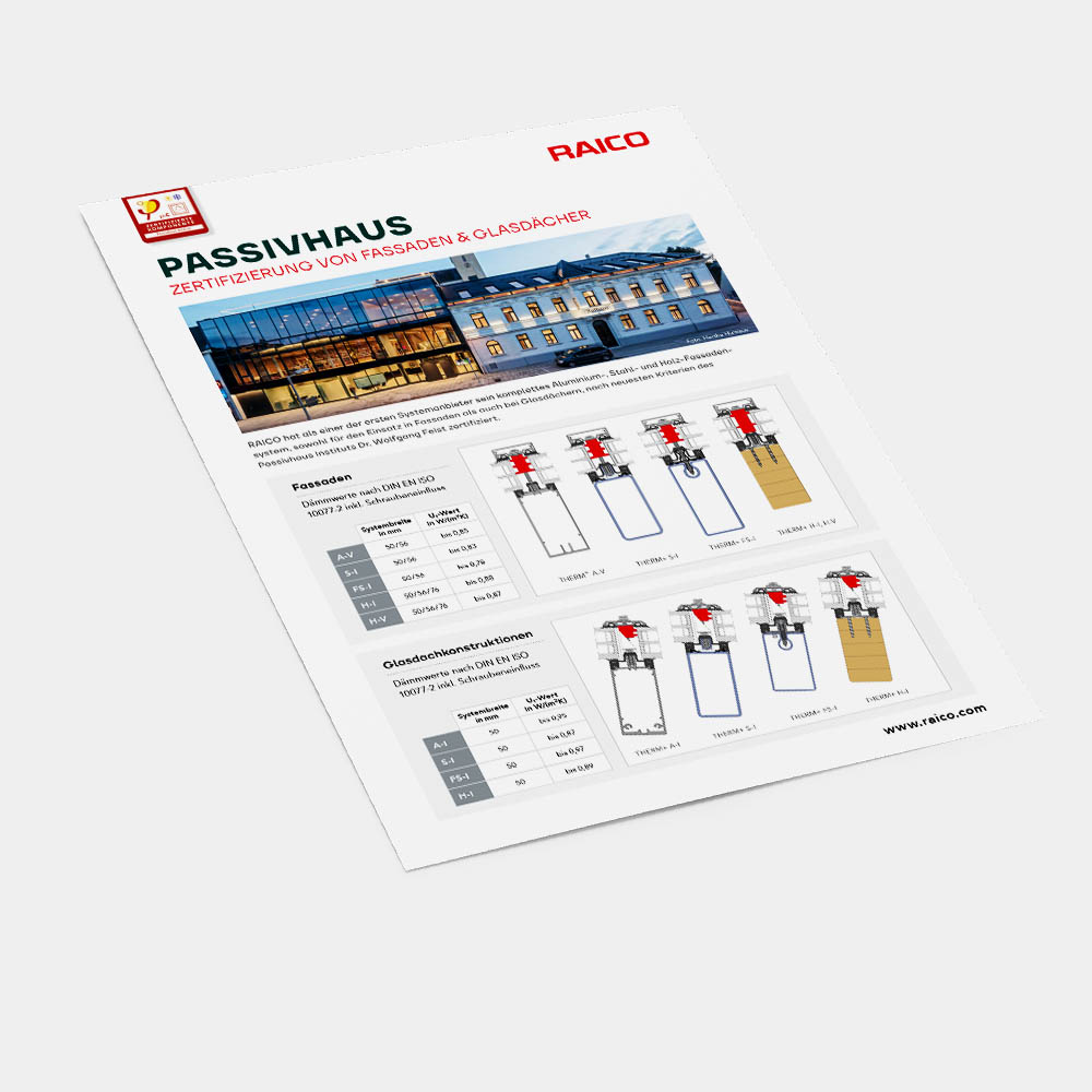 Passivhaus-Flyer