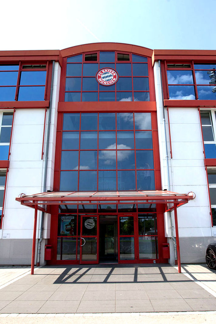Aussenfassade FC Bayern München