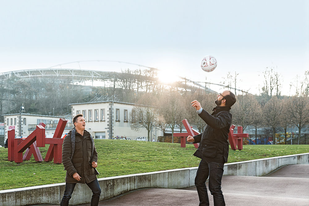 Hagen Weber (RAICO) and Marius Ellwanger (Schulz & Schulz Architekten)