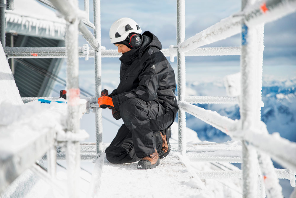 A day’s work in eternal Alpine ice