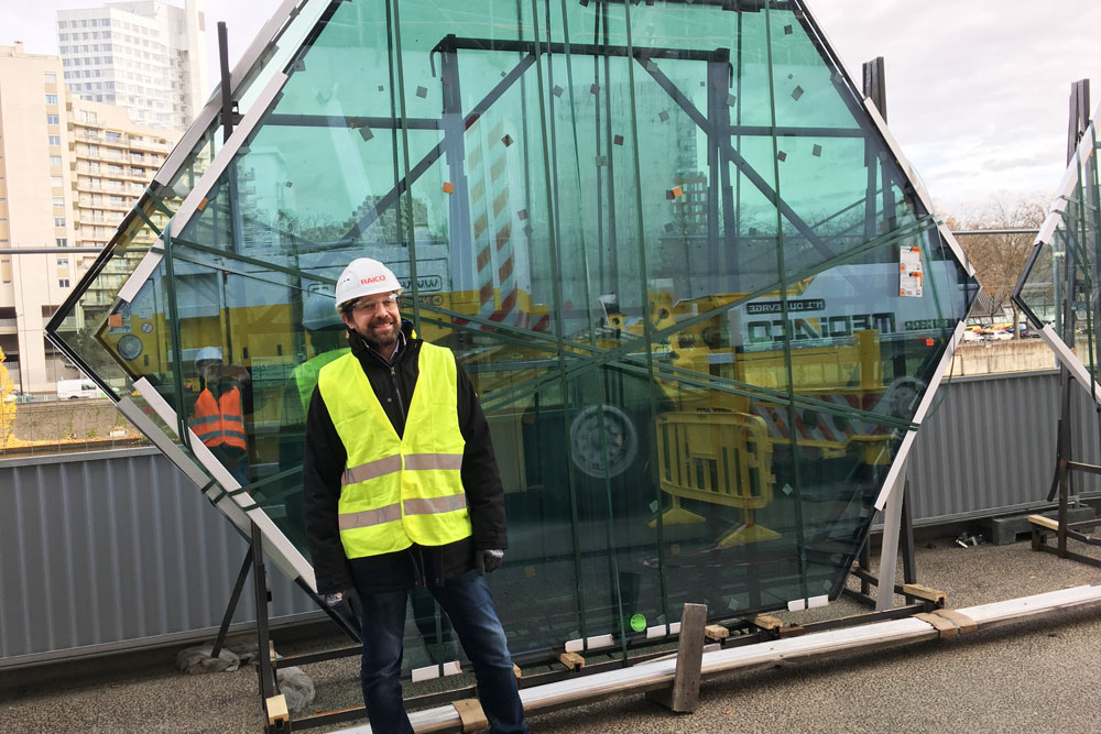 Despite the size ratio: The fitters won the battle against the elements