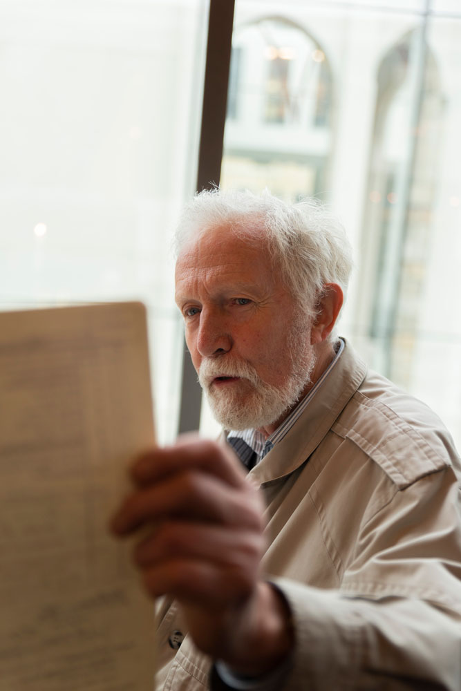 Prof. Gerhard Glaser has copies of the records of his hearing
