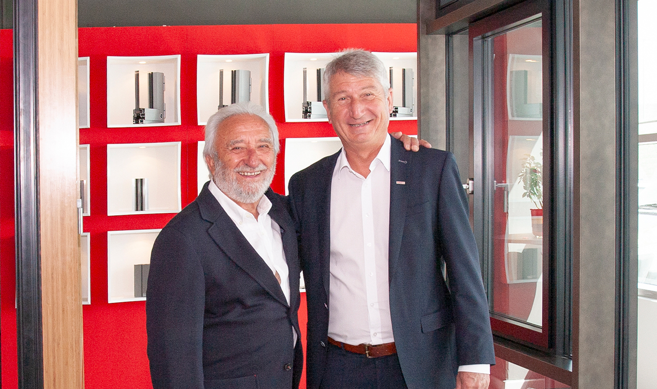 Manuel Martínez sen. and RAICO President Manfred Hebel