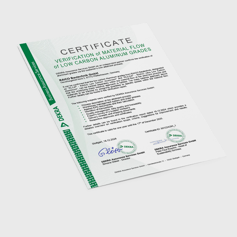Certificat de validation