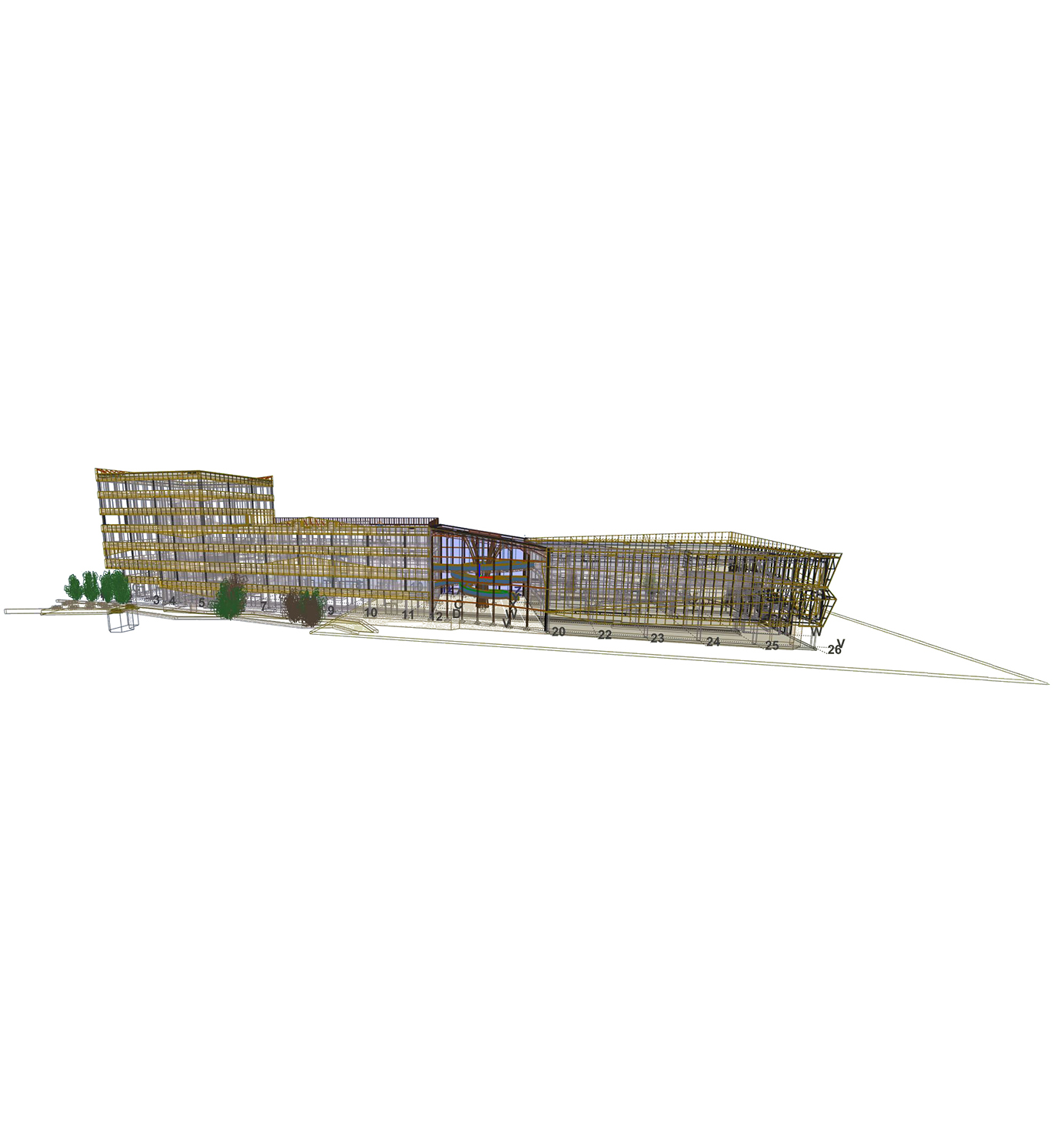 Un facteur important dans la décision de THERM<sup>+</sup> FS-I fut que, pour des raisons techniques, l'assemblage devait être réalisé directement sur le chantier d'Yverdon. | Photo: Progin SA